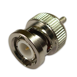 Plug BNC straight with Cable crimp