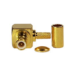 SMB - Right Angle Jack Crimp Cable 179 (75 Ohm)