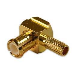 MCX - Right Angle Plug Crimp Cable RG179 (75 Ohm)