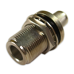 N - Straight Jack Rear Mount Bulkhead RG179 (75 Ohm)