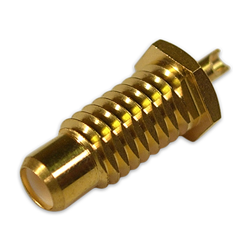 SMC - Straight Jack Crimp Rear Bulkhead RG179 (75 Ohm)
