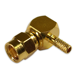 SMC - Right Angle Plug Crimp Cable RG179 (75 Ohm)