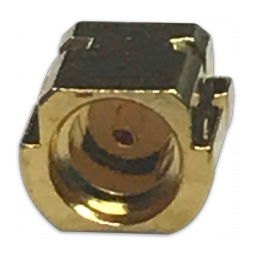 MMCX - Straight Jack Half Round Post PCB Surface Mount