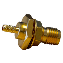 SMA - Straight Jack Crimp Bulkhead O-RING, Cable RG-316 - Image 2