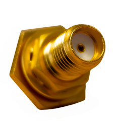 SMA - Straight Jack Crimp Bulkhead O-RING, Cable RG-316