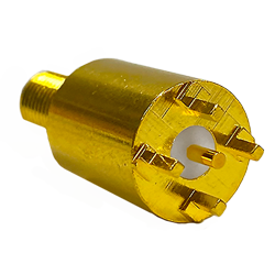 SMA - Straight Jack Solder Post Bulkhead PCB Through Hole, X10 - Image 3