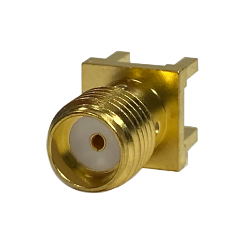 SMA - Straight Jack PCB Solder Post Through hole