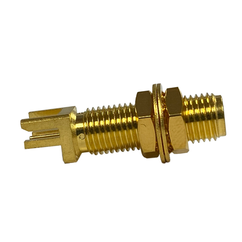 SMA - Straight Jack PCB Solder Post End Launch Long - 40mil - Image 2