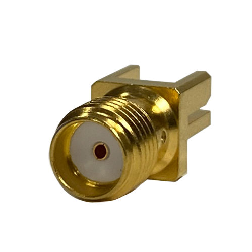 SMA - Straight Jack PCB Solder Post End Launch Short - 20mil