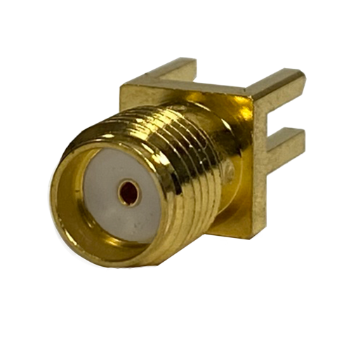 SMA - Straight Jack PCB Solder Post End Launch Short
