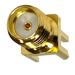SMA - Straight Jack Tab Terminal PCB End Launch Short