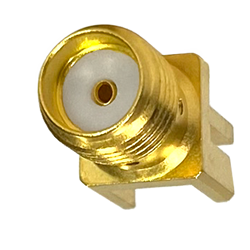 SMA - Straight Jack Tab Terminal PCB End Launch Short 30mil