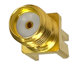 SMA - Straight Jack Tab Terminal PCB End Launch Short 40mil