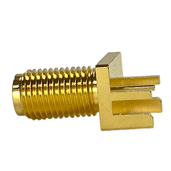 SMA - Straight Jack Half Round Post PCB End Launch Medium - Image 2