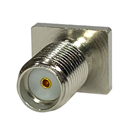 SMA - Straight Jack PCB Half Round End Launch Medium Profile