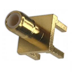 SMB - Straight Jack Solder Post Thru-hole