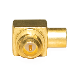 MMCX - Right Angle Plug Semi-Rigid Cable .047