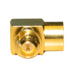 MMCX - Right Angle Solder Plug Semi-Rigid Cable .086