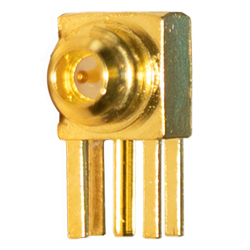 MMCX - Right Angle Plug PCB Through Hole