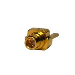 MMCX - Straight Plug PCB Edge Mount