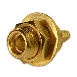 MMCX - Jack Crimp Bulkhead Rear RG178