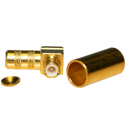 MCX - Right Angle Plug Crimp Cable RG58 - Image 3