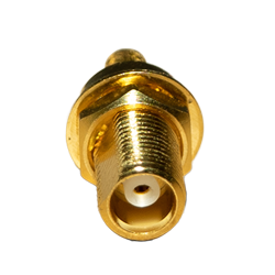 MCX - Straight Jack Crimp Bulkhead Rear Mount RG316