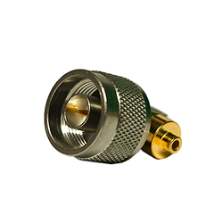 N - Right Angle Plug 0.086 Semi-Rigid Cable