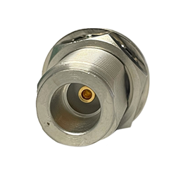 N - Straight Jack Crimp Bulkhead Rear Mount L240