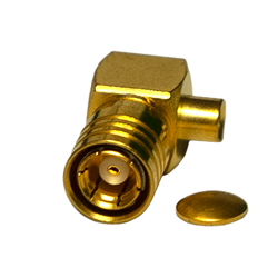 SMB - Right Angle Plug .086 Semi-Rigid Cable