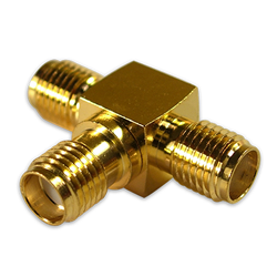 SMA Adapter - Jack to Jack to Jack