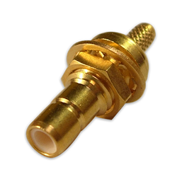 SMB - Straight Jack Crimp Bulkhead RG316