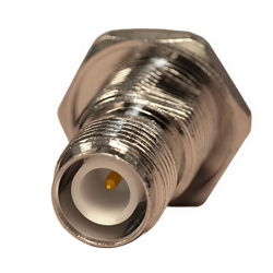 TNC - Straight Reverse Polarity Jack Cable Crimp Rear Mount Bulkhead 1.32D mm Coax