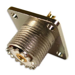 UHF - Straight Jack Solder Cup Panel Mount